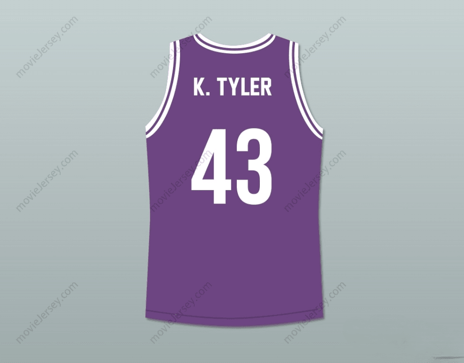 CUSTOM ANY Name Number MARLON WAYANS KENNY TYLER 43 HUSKIES BASKETBALL JERSEY THE 6TH MAN Top Stitched S-6XL