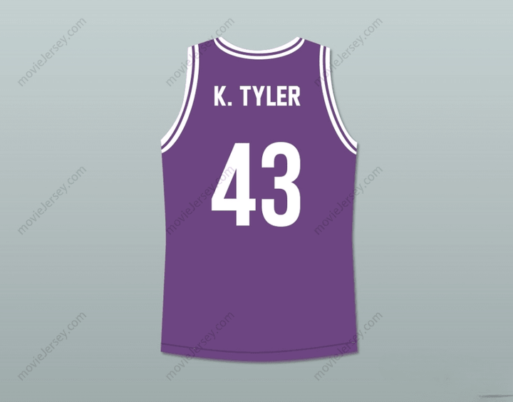 CUSTOM ANY Name Number MARLON WAYANS KENNY TYLER 43 HUSKIES BASKETBALL JERSEY THE 6TH MAN Top Stitched S-6XL