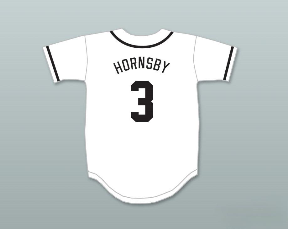 Custom Any Name Number BRUCE HORNSBY 3 SALAMANDERS BASEBALL JERSEY 1ST ANNUAL ROCK N' JOCK DIAMOND DERBY Top Stitched S-6XL