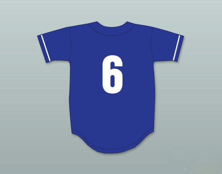 Custom Any Name Number MATT CHAPMAN 6 EL TORO HIGH SCHOOL CHARGERS BLUE BASEBALL JERSEY 1 Top Stitched S-6XL