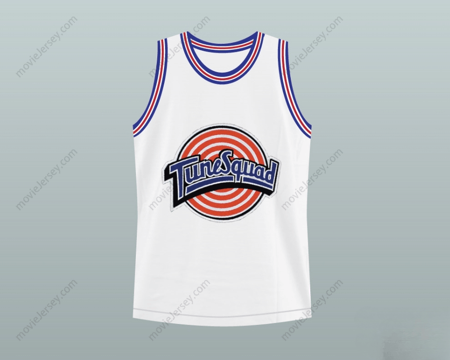 CUSTOM ANY Name Number SPACE JAM TUNE SQUAD LARRY JOHNSON BASKETBALL JERSEY STITCH SEWN NEW Top Stitched S-6XL