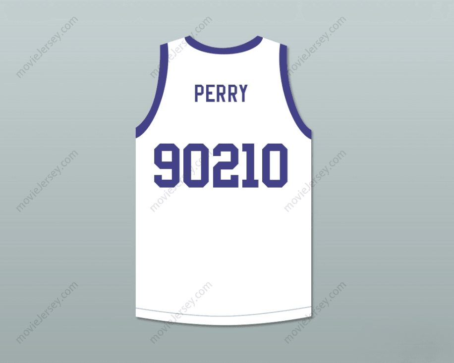 CUSTOM ANY Name Number LUKE PERRY 90210 BASKETBALL JERSEY FIRST ANNUAL ROCK N' JOCK B-BALL JAM 1991 Top Stitched S-6XL