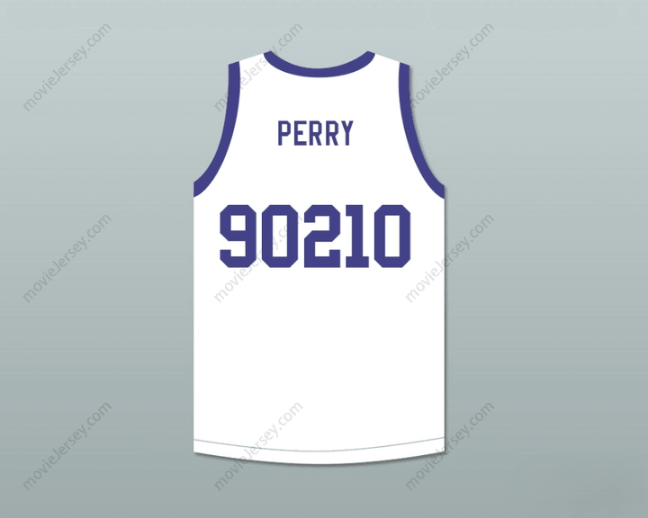 CUSTOM ANY Name Number LUKE PERRY 90210 BASKETBALL JERSEY FIRST ANNUAL ROCK N' JOCK B-BALL JAM 1991 Top Stitched S-6XL