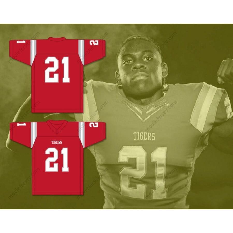 CUSTOM ANY Name Number ANDREW BOOTH JR 21 ARCHER HIGH SCHOOL TIGERS Football Jersey Top Stitched S-6XL