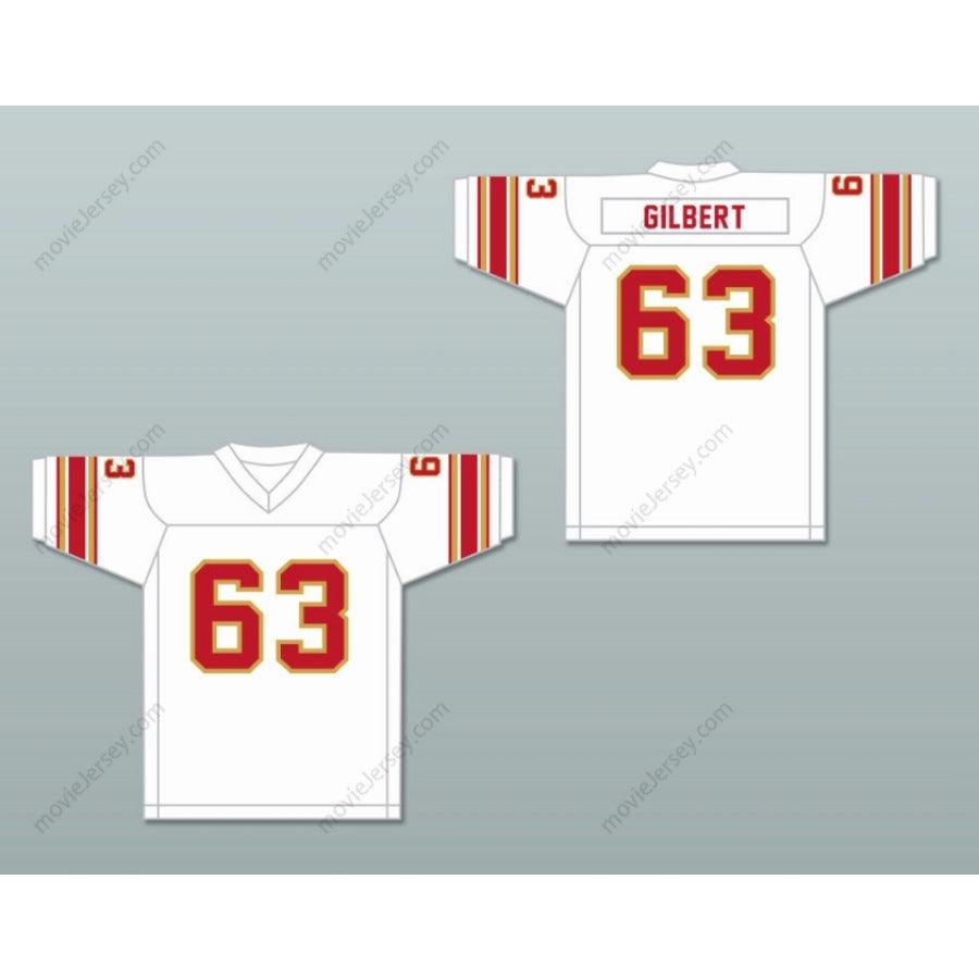 CUSTOM ANY Name Number 1983 USFL GEORGE GILBERT 63 PHILADELPHIA STARS ROAD Football Jersey Top Stitched S-6XL