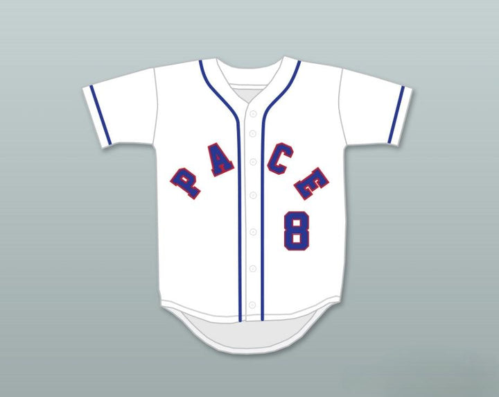 Custom Any Name Number PJ WALTERS 8 PACE ATHLETIC AND RECREATION ASSOCIATION WHITE BASEBALL JERSEY 2Top Stitched S-6XL