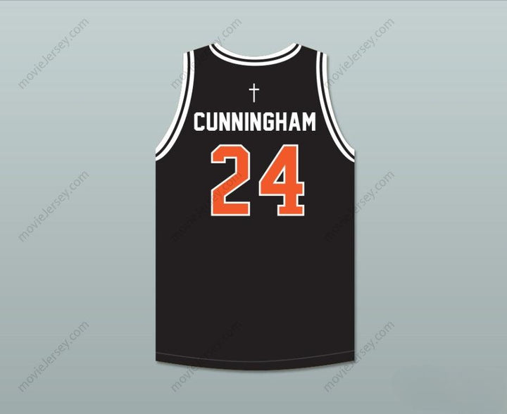 CUSTOM ANY Name Number JACK CUNNINGHAM 24 BISHOP HAYES TIGERS BLACK BASKETBALL JERSEY THE WAY BACK Top Stitched S-6XL