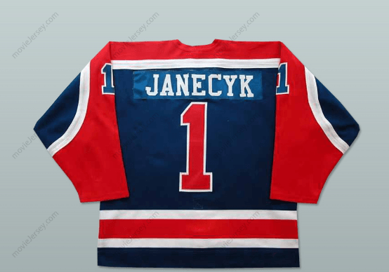Custom Any Name Number Bob Janecyk New Haven Nighthawks Hockey Jersey Top Stitched S-6XL