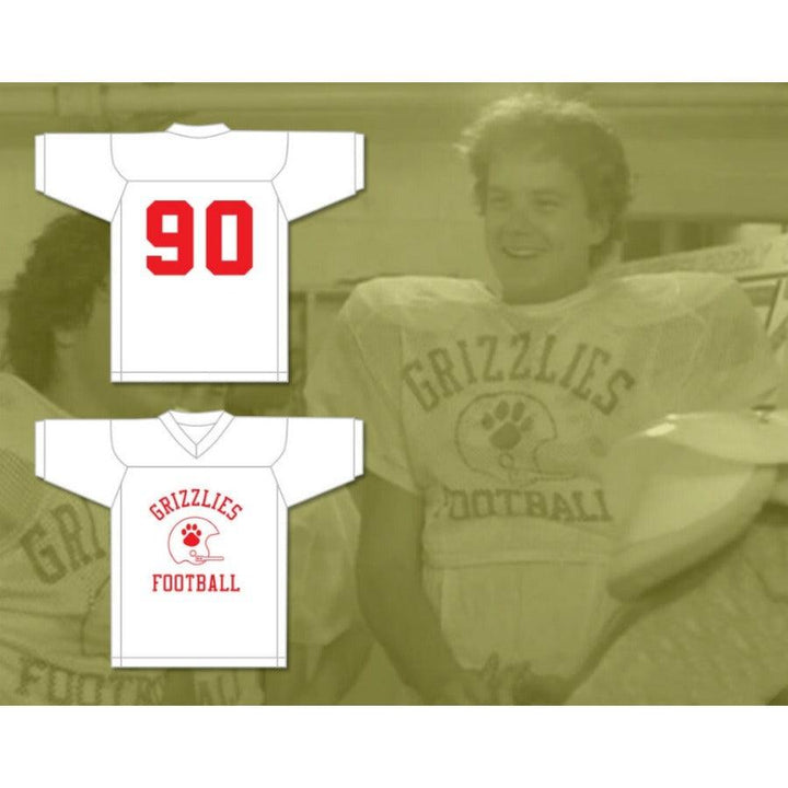 CUSTOM ANY Name Number MARVIN BLAYLOCK 90 MINNVILLE HIGH SCHOOL GRIZZLIES Football Jersey Top Stitched S-6XL