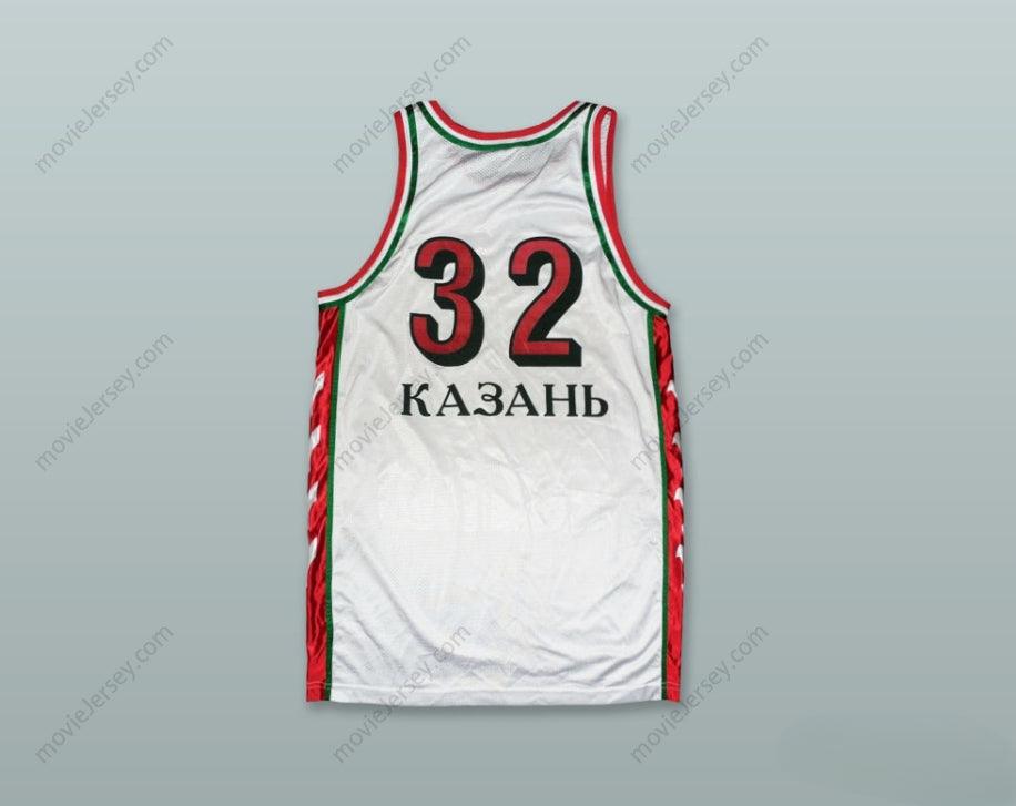 CUSTOM ANY Name Number BC UNICS KAZAN WHITE BASKETBALL JERSEY Top Stitched S-6XL