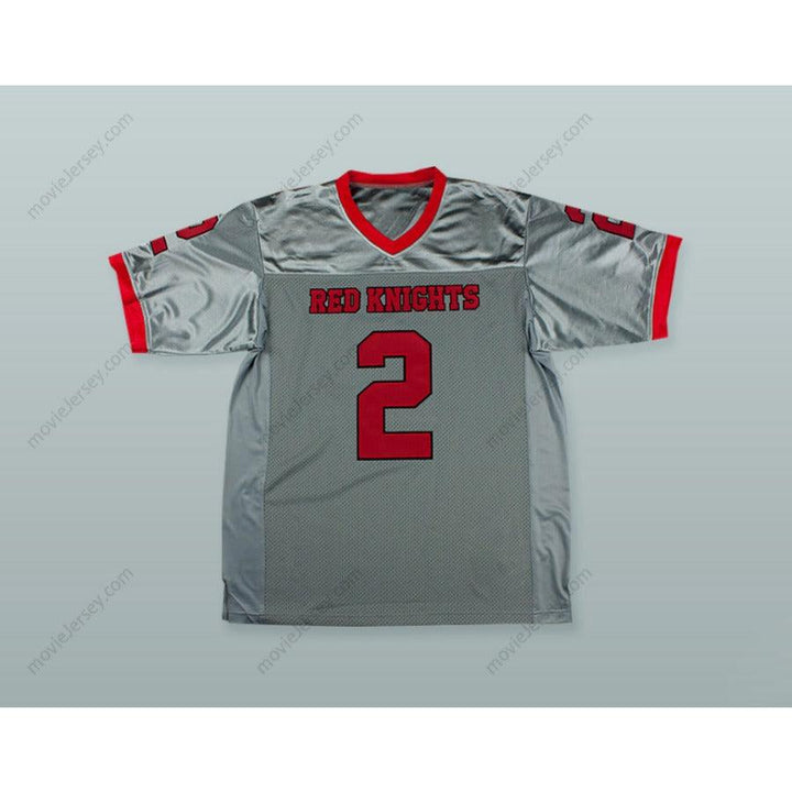 CUSTOM ANY Name Number DEION SANDERS 2 NORTH FORT MYERS HIGH SCHOOL RED KNIGHTS FOOTBALL JERSEY Top Stitched S-6XL