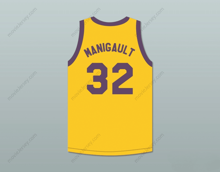 CUSTOM ANY Name Number DON CHEADLE EARL "THE GOAT" MANIGAULT 32 J.C. SMITH COLLEGE BASKETBALL JERSEY REBOUND Top Stitched S-6XL