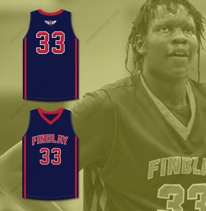 CUSTOM ANY Name Number BOL BOL 33  PREP NAVY BLUE BASKETBALL JERSEY 1 Top Stitched S-6XL