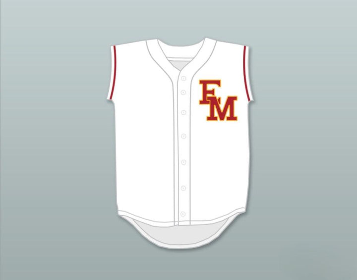 Custom Any Name Number FREDDIE FREEMAN 9 EL MODENA HIGH SCHOOL VANGUARDS WHITE BASEBALL JERSEY 1 Top Stitched S-6XL