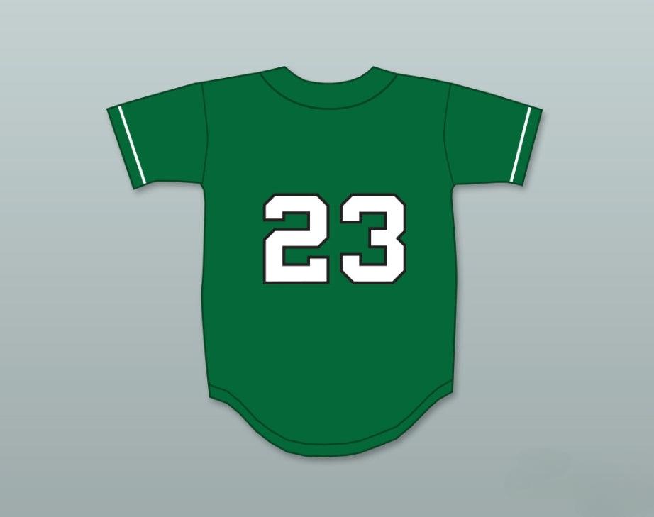 Custom Any Name Number COLIN KAEPERNICK 23 JOHN H. PITMAN HIGH SCHOOL PRIDE GREEN BASEBALL JERSEY 1 Top Stitched S-6XL