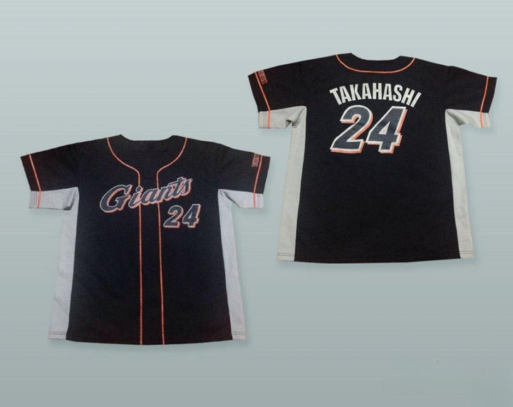 Custom Any Name Number YOSHINOBU TAKAHASHI 24 YOMIURI GIANTS BASEBALL JERSEY Top Stitched S-6XL