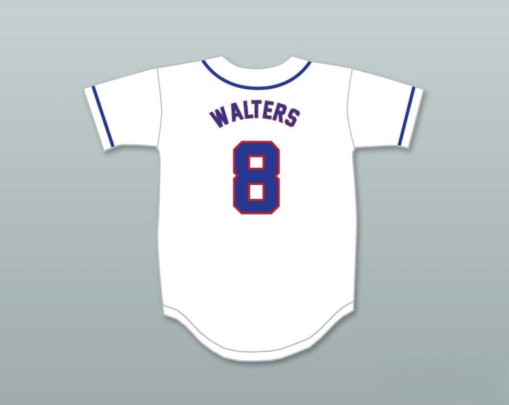 Custom Any Name Number PJ WALTERS 8 PACE ATHLETIC AND RECREATION ASSOCIATION WHITE BASEBALL JERSEY 2Top Stitched S-6XL