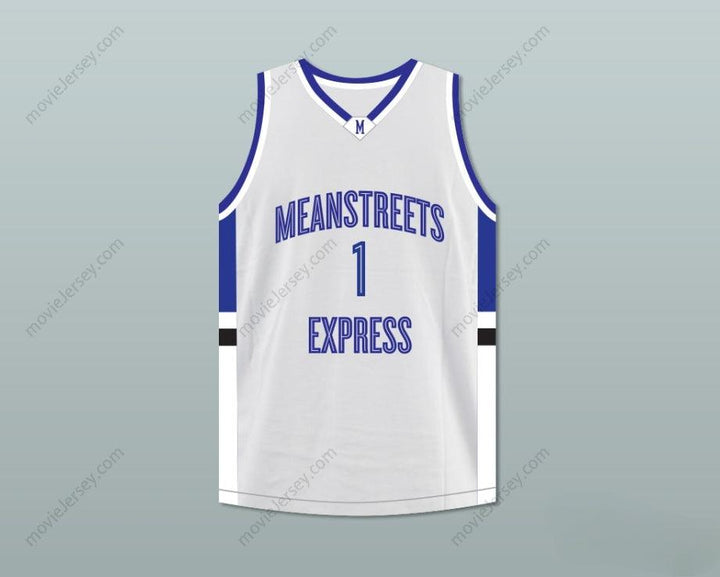 CUSTOM ANY Name Number DERRICK ROSE 1 MEAN STREETS EXPRESS BASKETBALL JERSEY Top Stitched S-6XL