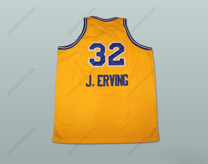 CUSTOM ANY Name Number JULIUS ERVING 32 ROOSEVELT HIGH SCHOOL BASKETBALL JERSEY Top Stitched S-6XL