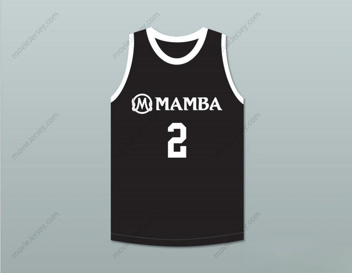 CUSTOM ANY Name Number GIANNA 2 MAMBA BALLERS BLACK BASKETBALL JERSEY VERSION 4 Top Stitched S-6XL