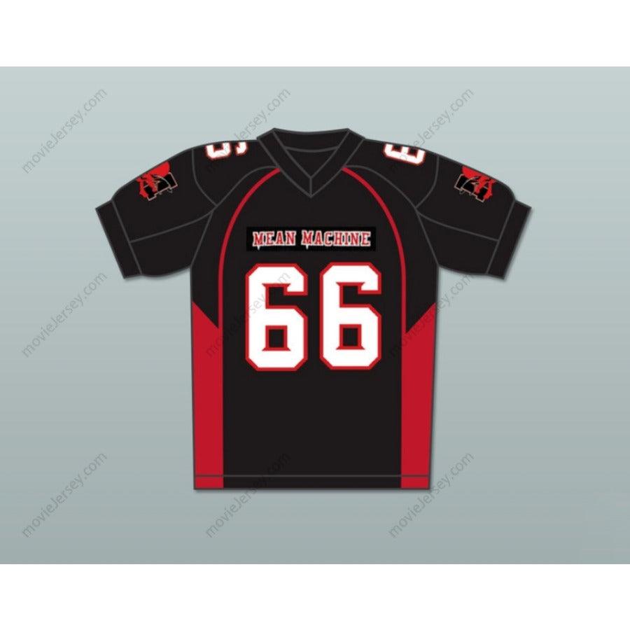 CUSTOM ANY Name Number 66 PALA MEAN MACHINE CONVICTS FOOTBALL JERSEY INCLUDES PATCHES Top Stitched S-6XL
