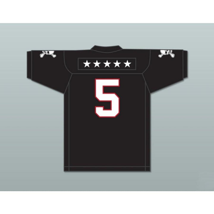 CUSTOM ANY Name Number JOHN FRANKLIN 5 EMCC LIONS ALTERNATE Top Stitched S-6XL