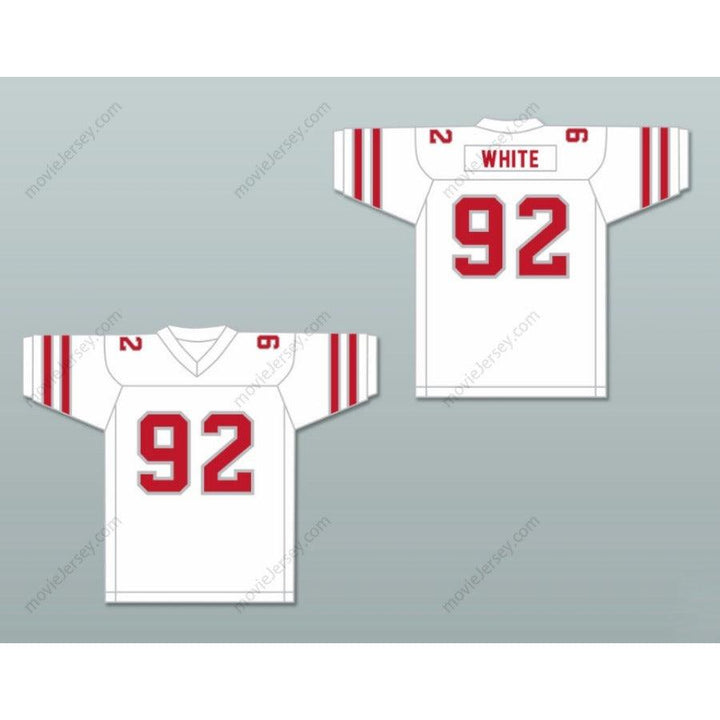 CUSTOM ANY Name Number 1984 USFL REGGIE WHITE 92 MEMPHIS SHOWBOATS ROAD Football Jersey Top Stitched S-6XL
