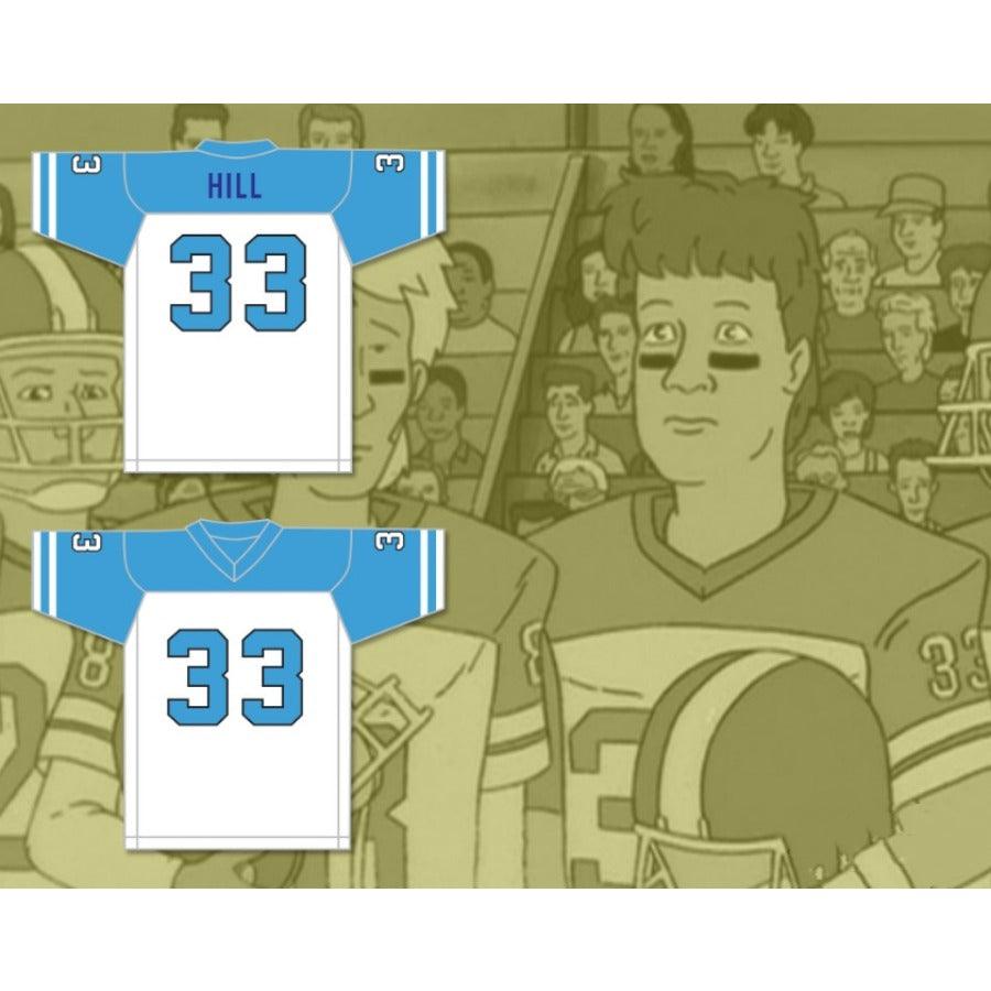 CUSTOM ANY Name Number HANK HILL 33 ARLEN COUGARS HIGH SCHOOL HOME FOOTBALL JERSEY All Stitched S-6XL