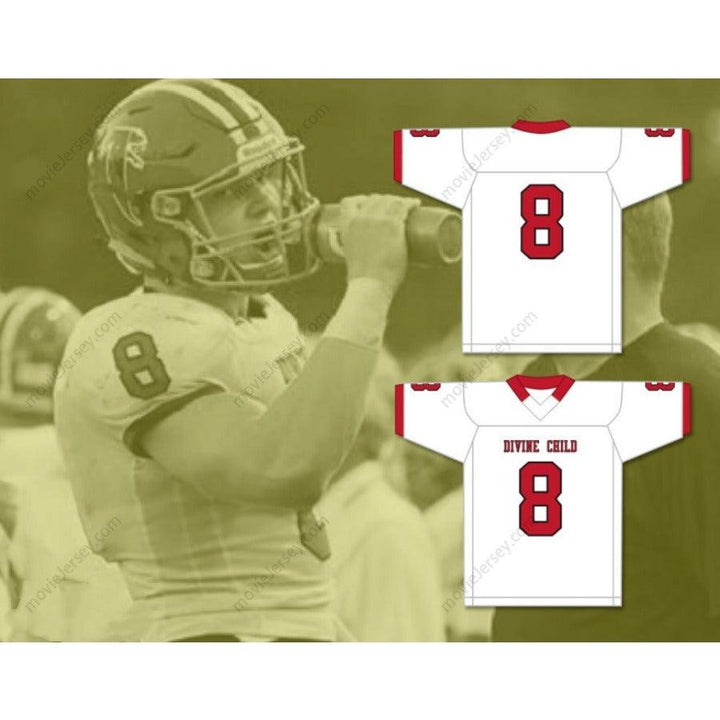 CUSTOM ANY Name Number AIDAN HUTCHINSON 8 DIVINE CHILD HIGH SCHOOL FALCONS Football Jersey Top Stitched S-6XL