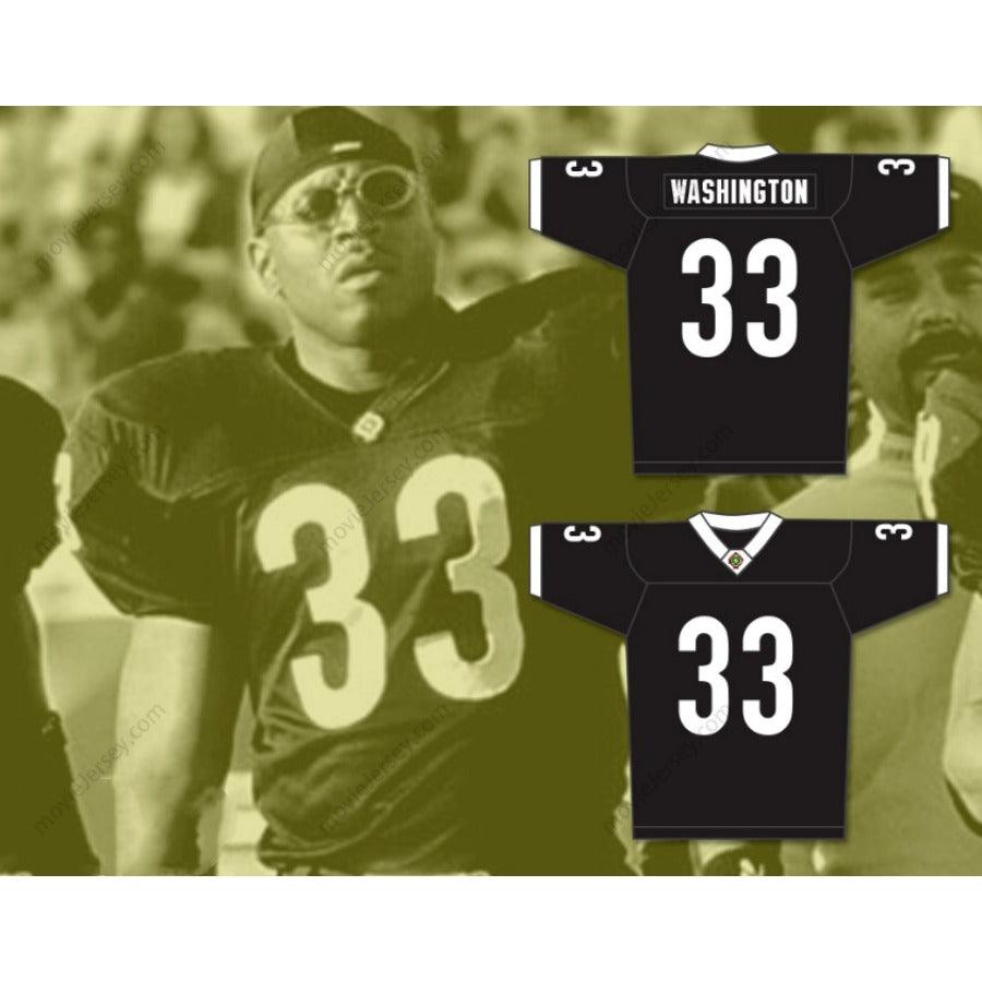 CUSTOM ANY Name Number LL COOL J JULIAN WASHINGTON 33 MIAMI SHARKS Football Jersey Top Stitched S-6XL