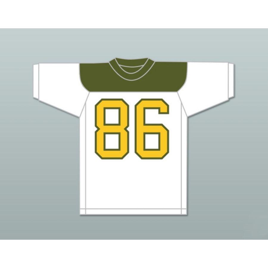 CUSTOM ANY Name Number MICK JAGGER 86 WHITE FOOTBALL JERSEY Top Stitched S-6XL