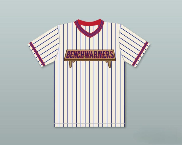 Custom Any Name Number NELSON CARMICHAEL 23 BENCHWARMERS PINSTRIPED BASEBALL JERSEY Top Stitched S-6XL