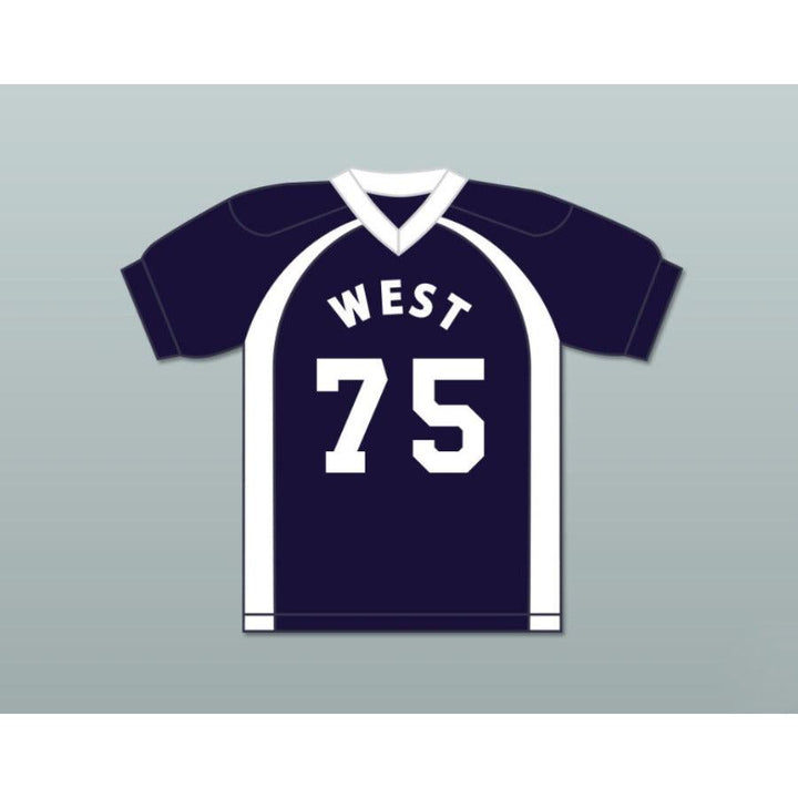 CUSTOM ANY Name Number WEST COLLEGE BOWL TORQUE LEWITH 75 WEST Football Jersey Top Stitched S-6XL
