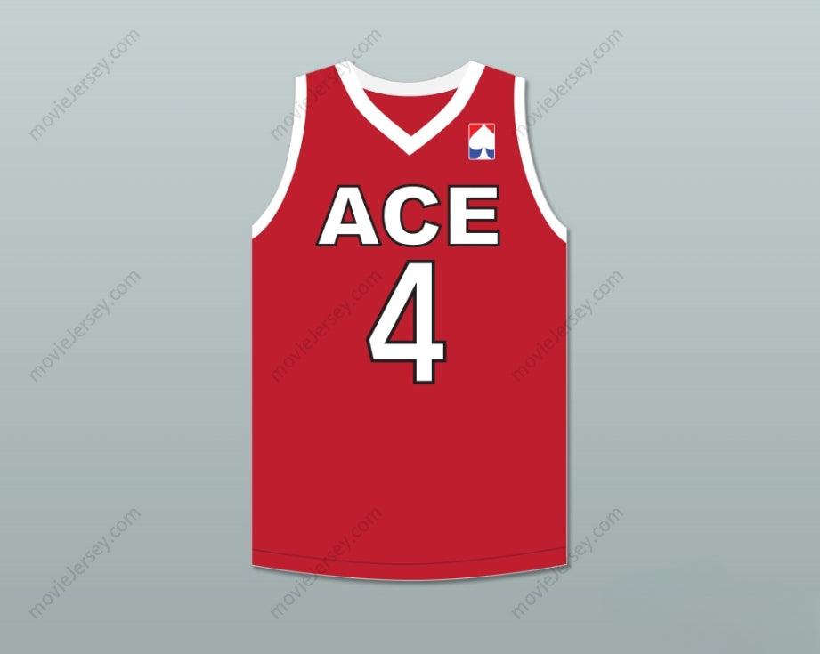 CUSTOM ANY Name Number AUSTIN 4 ACE FAMILY CHARITY RED BASKETBALL JERSEY Top Stitched S-6XL