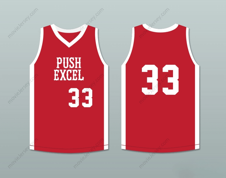 CUSTOM ANY Name Number UWE BLAB 33 PUSH EXCEL PRO BASKETBALL CLASSIC RED BASKETBALL JERSEY 1985 CHARITY EVENT Top Stitched S-6XL