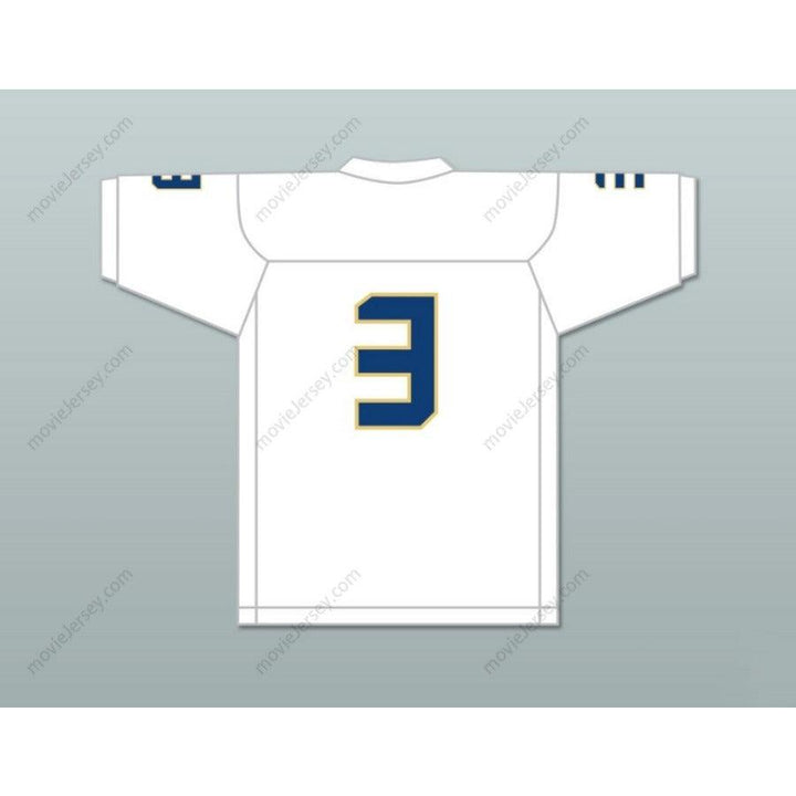 CUSTOM ANY Name Number SKYY MOORE 3 SHADY SIDE ACADEMY BULLDOGS Football Jersey Top Stitched S-6XL
