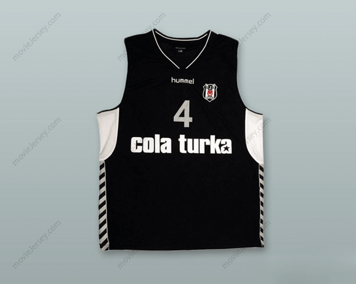 CUSTOM ANY Name Number ALLEN IVERSON 4 COLA TURKA BASKETBALL JERSEY STITCH SEWN Top Stitched S-6XL