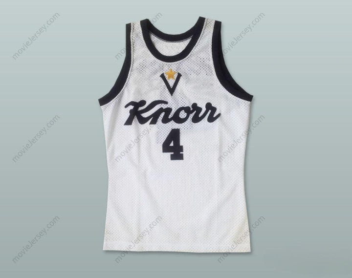 CUSTOM ANY Name Number ROBERTO BRUNAMONTI 4 KNORR BOLOGNA BASKETBALL JERSEY Top Stitched S-6XL