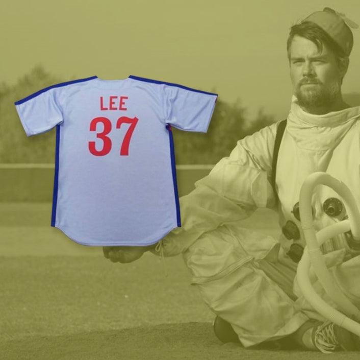 Custom Any Name Number BILL LEE 37 PRO CAREER LIGHT BLUE BASEBALL JERSEY SPACEMAN Top Stitched S-6XL