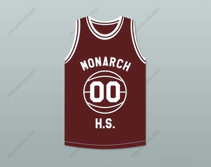 CUSTOM ANY Name Number DUANE MARTIN KYLE LEE WATSON 00 MONARCH HIGH SCHOOL PRACTICE BASKETBALL JERSEY ABOVE THE RIM Top Stitched S-6XL