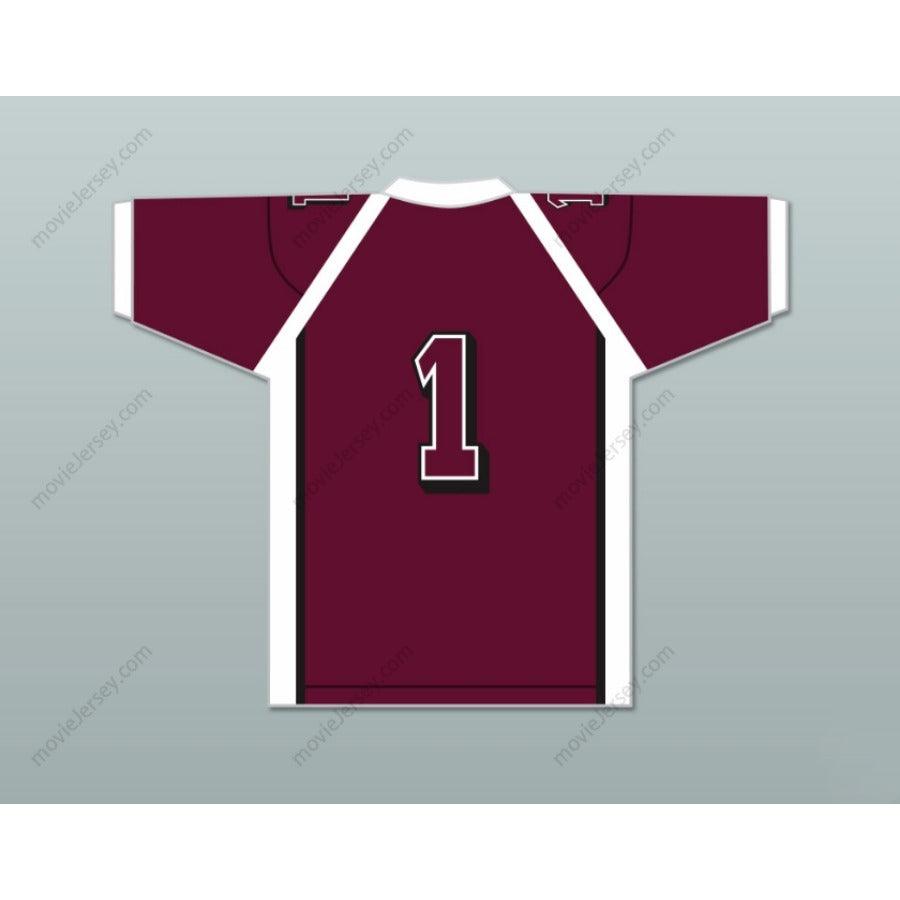 CUSTOM ANY Name Number ANTONIO BROWN 1  NORLAND SENIOR HIGH SCHOOL FOOTBALL JERSEY Top Stitched S-6XL