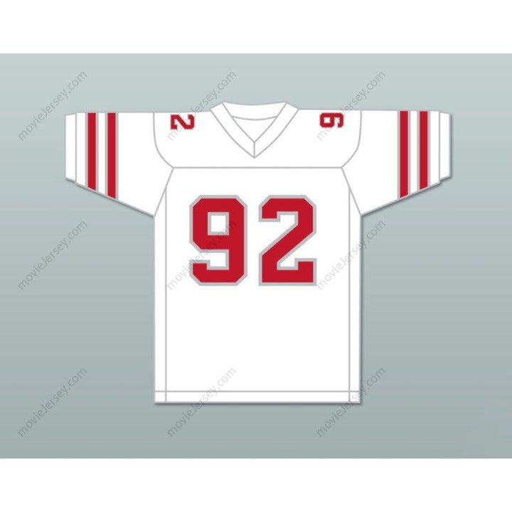 CUSTOM ANY Name Number 1984 USFL REGGIE WHITE 92 MEMPHIS SHOWBOATS ROAD Football Jersey Top Stitched S-6XL