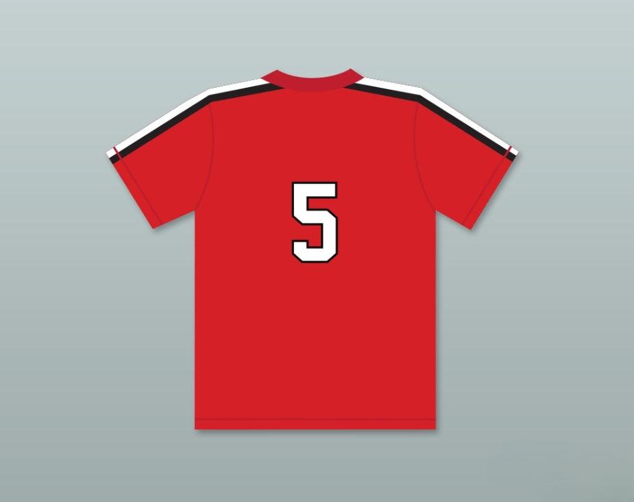 Custom Any Name Number REGGIE THOMAS 5   BASEBALL JERSEY THE BATTERED BASTARDS OF BASEBALL Top Stitched S-6XL