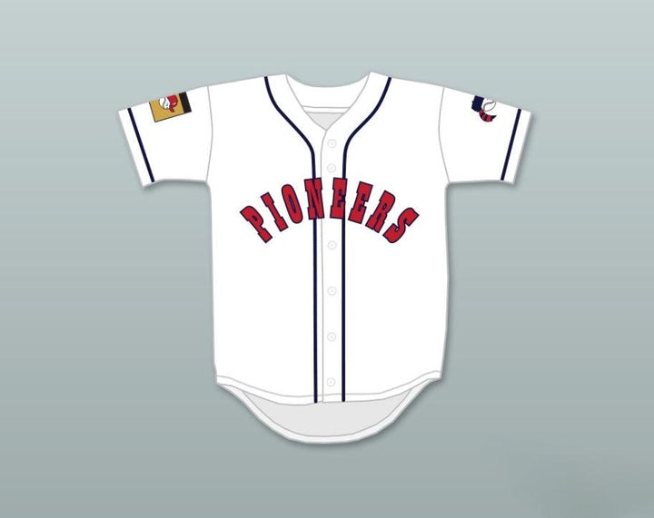Custom Any Name Number LLOYD LACOMBE 55 PIONEERS HOME BASEBALL JERSEY HARDBALL SITCOM Top Stitched S-6XL