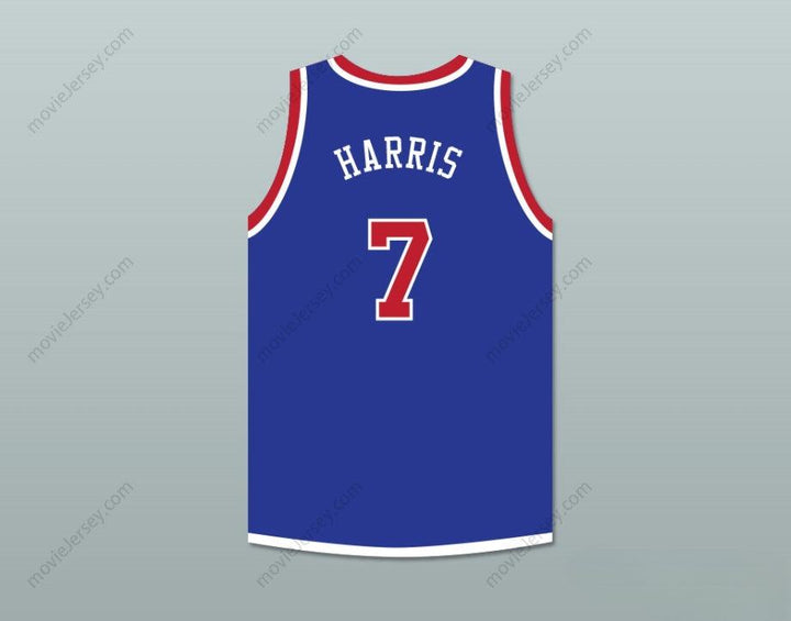 CUSTOM ANY Name Number LUSIA HARRIS 7 USA BLUE BASKETBALL JERSEY 2 Top Stitched S-6XL