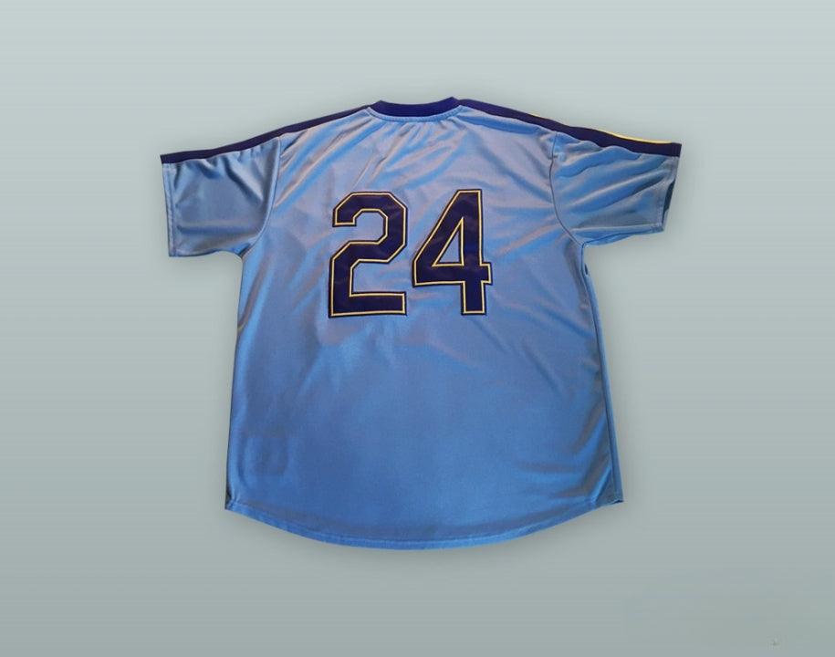 Custom Any Name Number KEN GRIFFEY JR 24 MARINERS BASEBALL JERSEY Top Stitched S-6XL