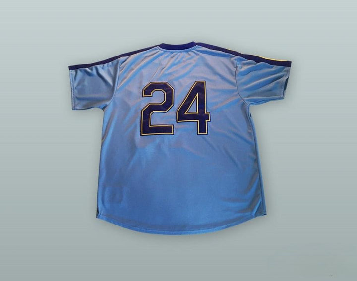 Custom Any Name Number KEN GRIFFEY JR 24 MARINERS BASEBALL JERSEY Top Stitched S-6XL