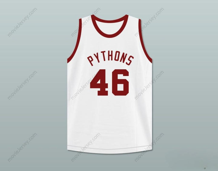 CUSTOM ANY Name Number WINSTON RUNNING HAWK 46  PYTHONS BASKETBALL JERSEY THE FISH THAT SAVED  Top Stitched S-6XL
