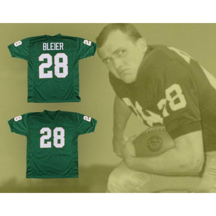 CUSTOM ANY Name Number ROCKY BLEIER 28 NOTRE DAME Football Jersey Top Stitched S-6XL