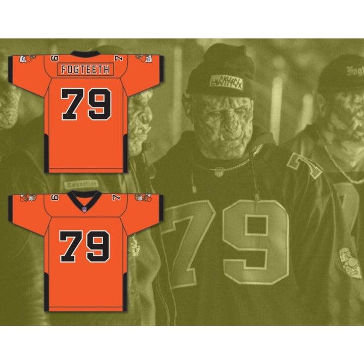 CUSTOM ANY Name PATCHES ORC FOGTEETH 79 Football Jersey Top Stitched S-6XL